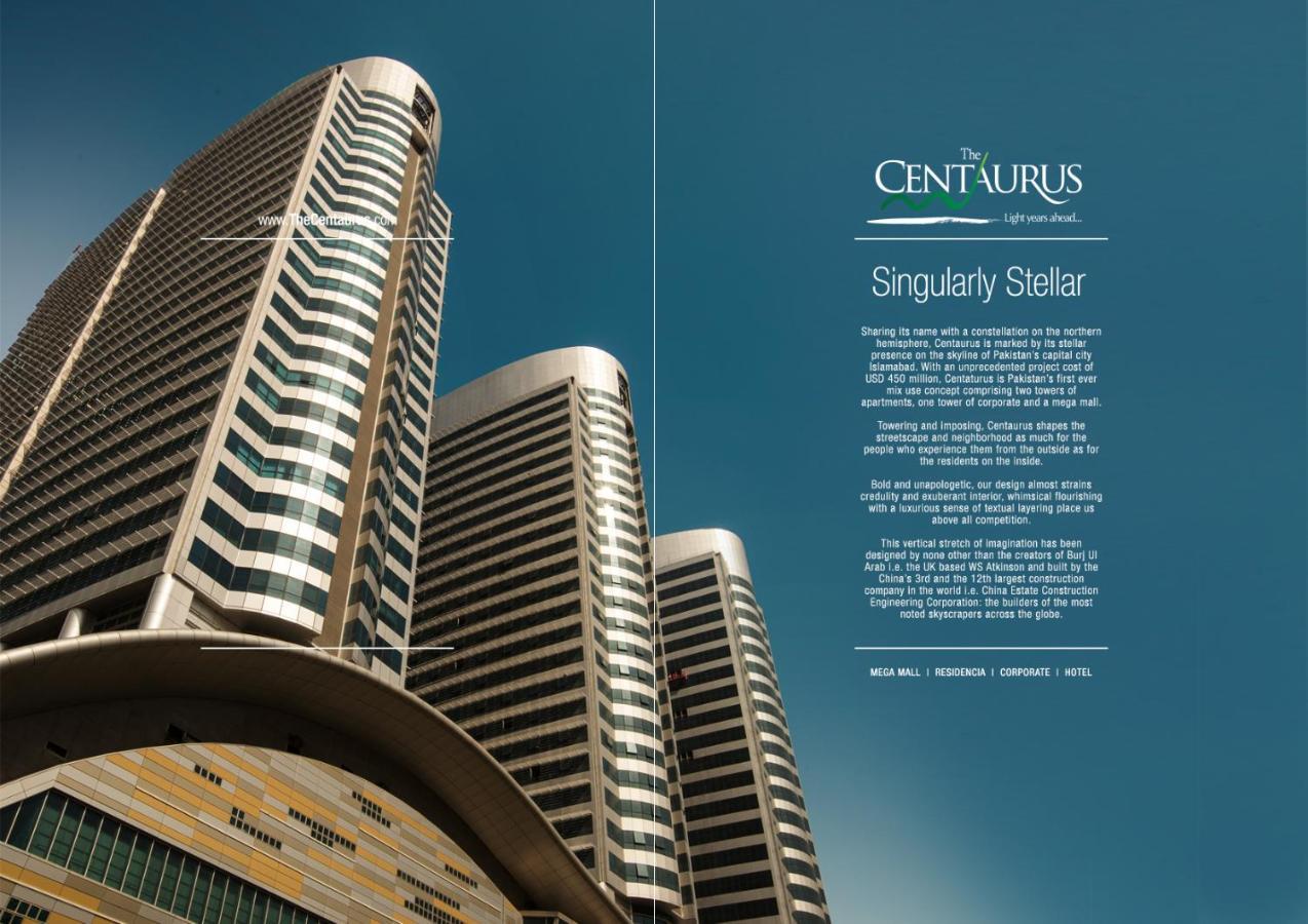 Centaurus Hotel Suites Islamabad Zewnętrze zdjęcie